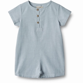 Shopping Sharp Wheat Blue Waves Playsuit Niller