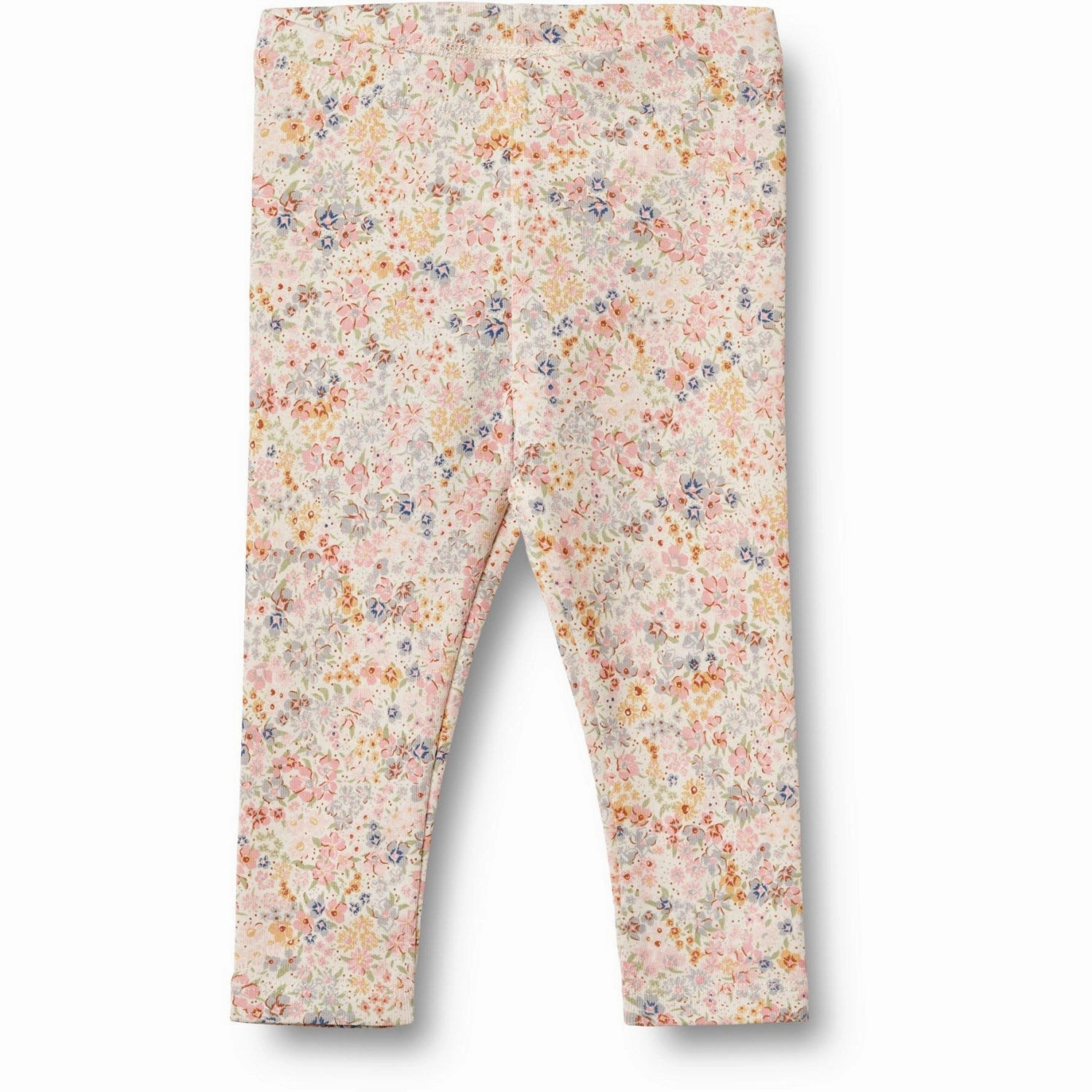 Wheat Bright Flowers Jersey Leggings Jules Cozy Comfort