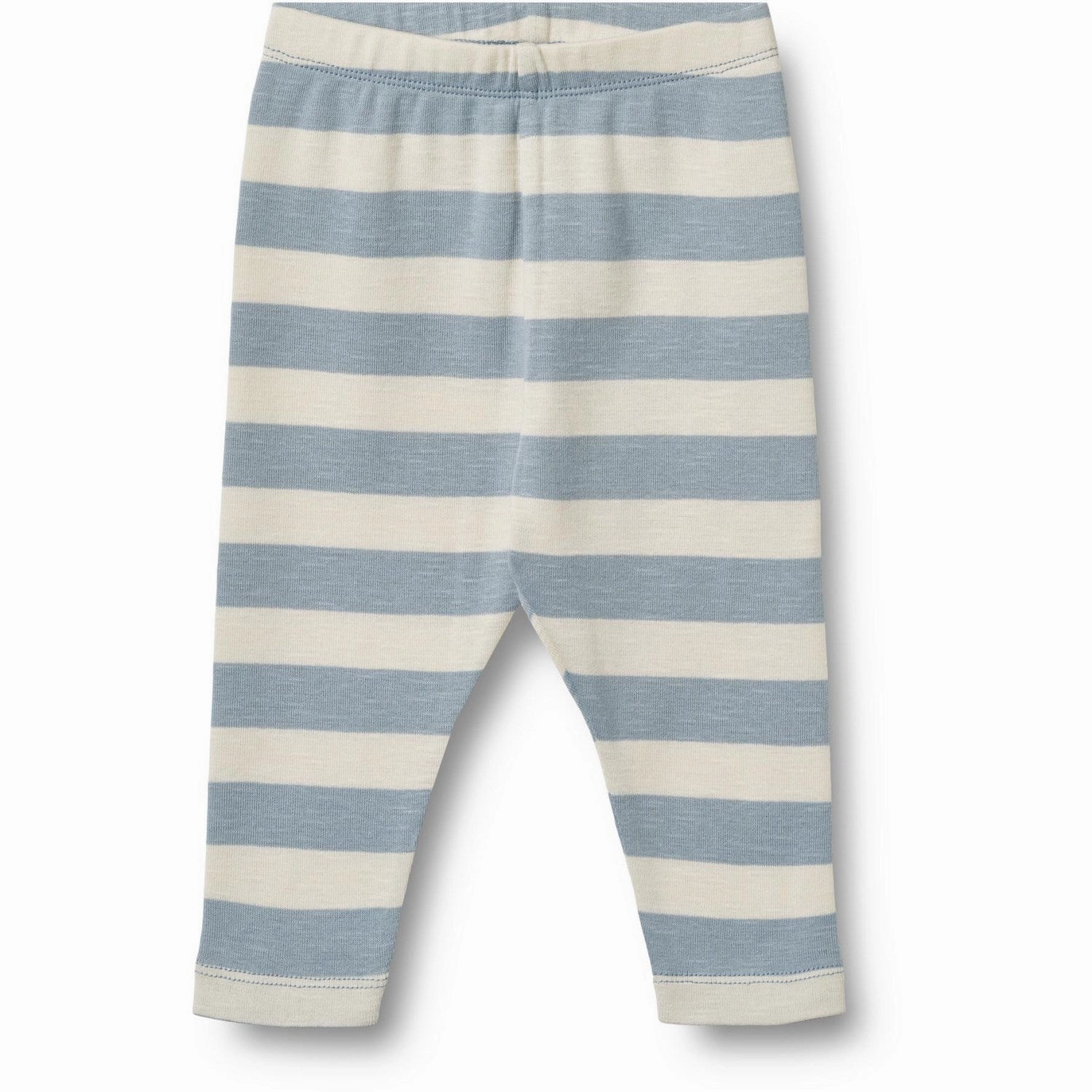 Wheat Calm Blue Stripe Jersey Leggings Silas Daily Routine Luxury Choice For Kids Thermal Warm