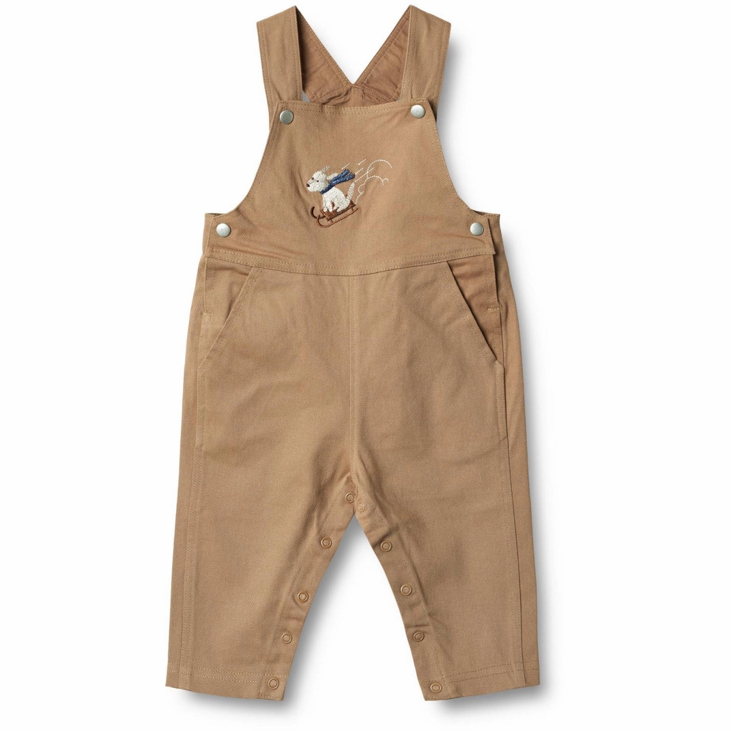 Lightweight Feel EcoFriendlyBlend Wheat Cappuccino Overall Leopold