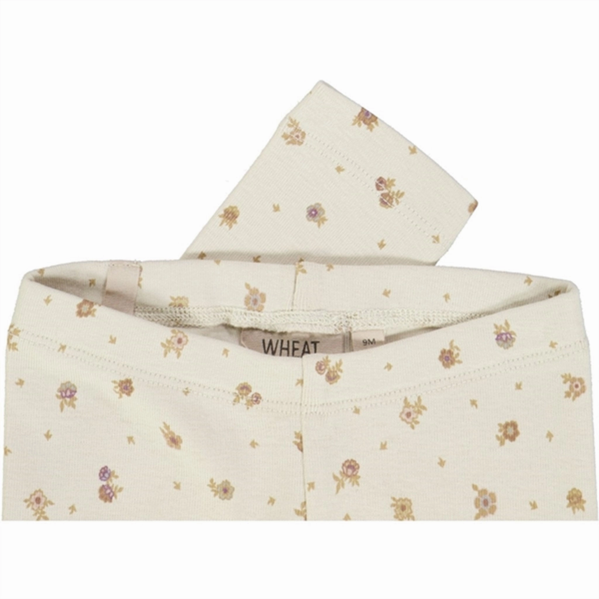 Outdoor Wear Wheat Chalk Flowers Jersey Leggings