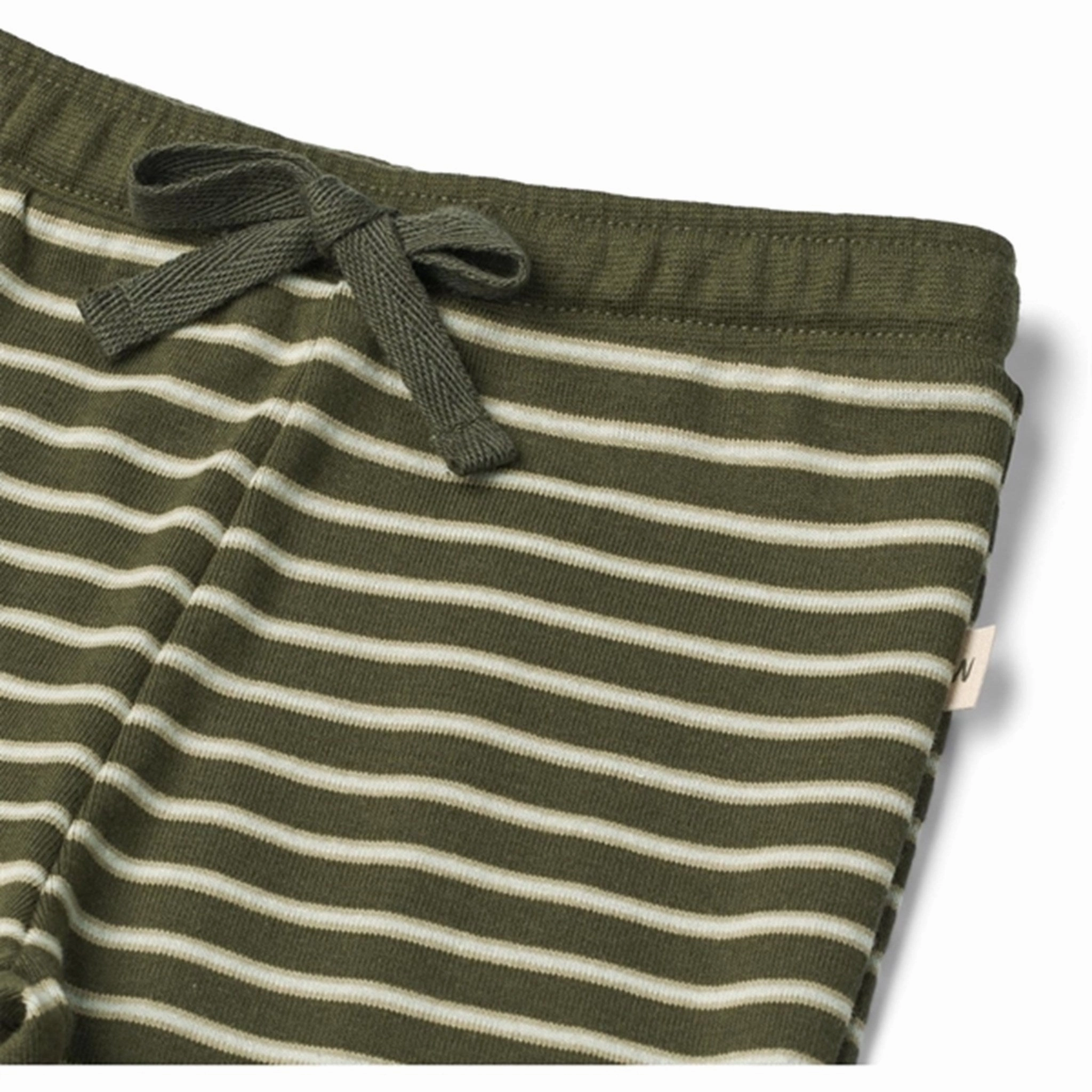 Wheat Dark Green Stripe Soft Sweatpants Leo TemperatureRegulating Textiles cultural