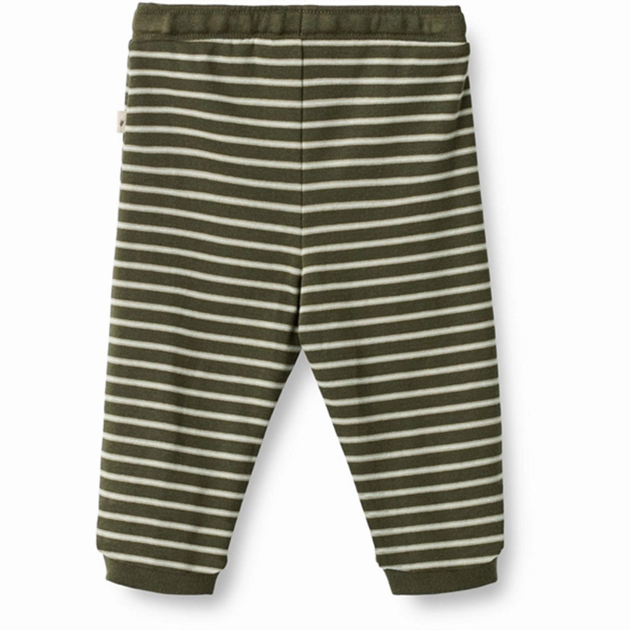 Wheat Dark Green Stripe Soft Sweatpants Leo SweatResistant AntiPillingFabric