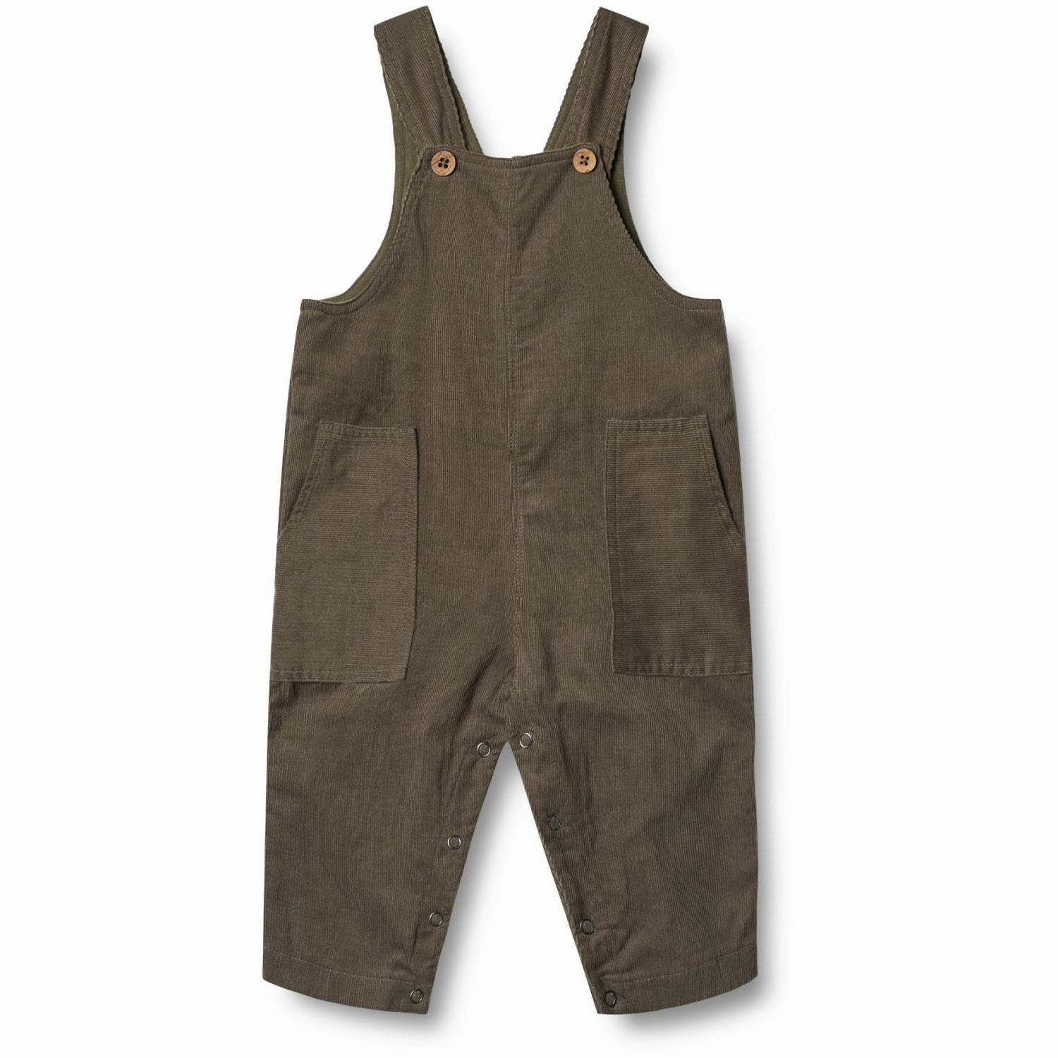 Wheat Dry Leaves Overall Viggo Fitted waist