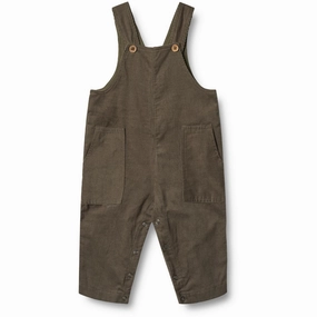 Wheat Dry Leaves Overall Viggo Fitted waist