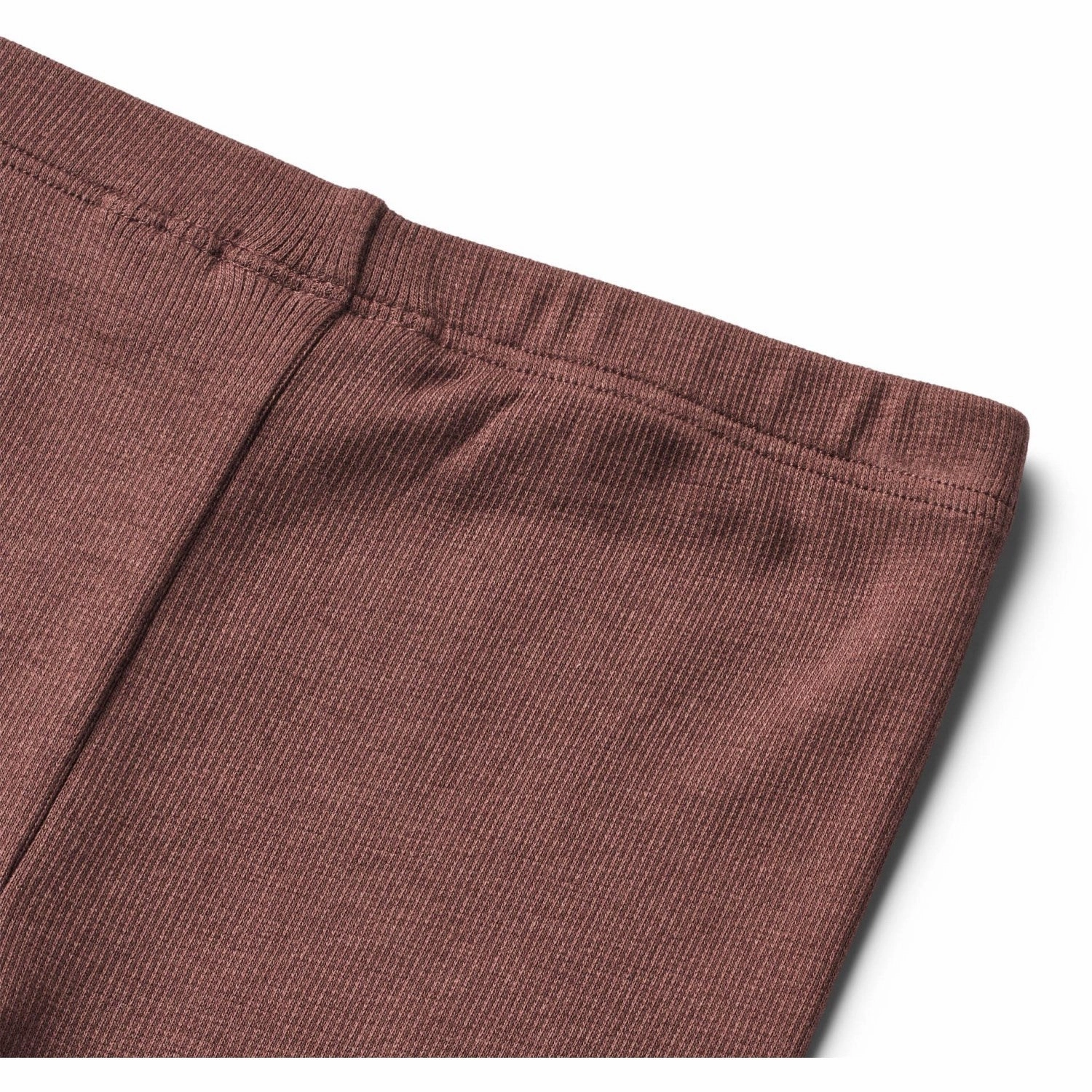 Clean Fit Wheat Eggplant Rib Leggings Maddy