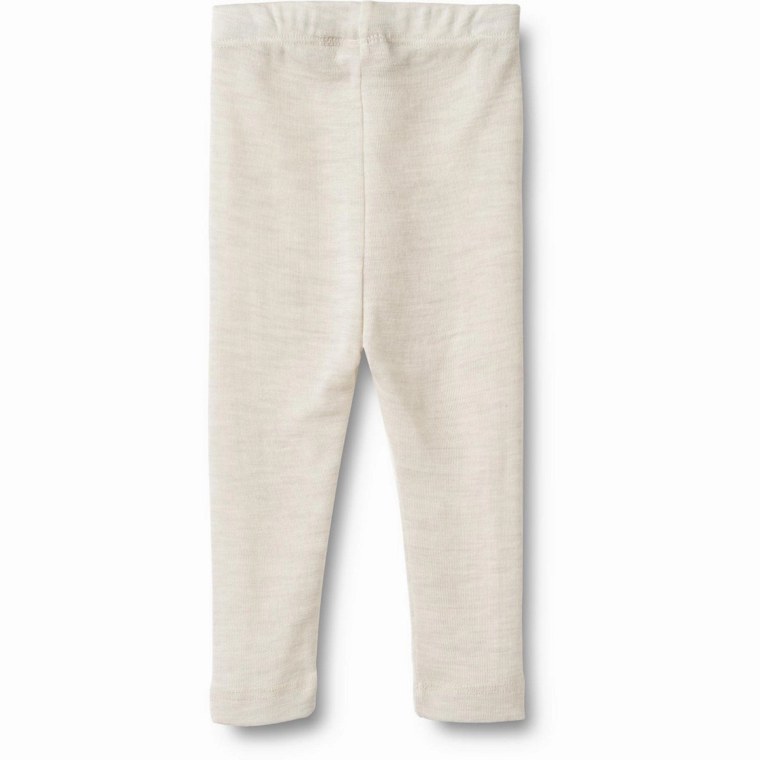 Dance Practice Rib Knit Wheat Eggshell Melange Wool Leggings Agi