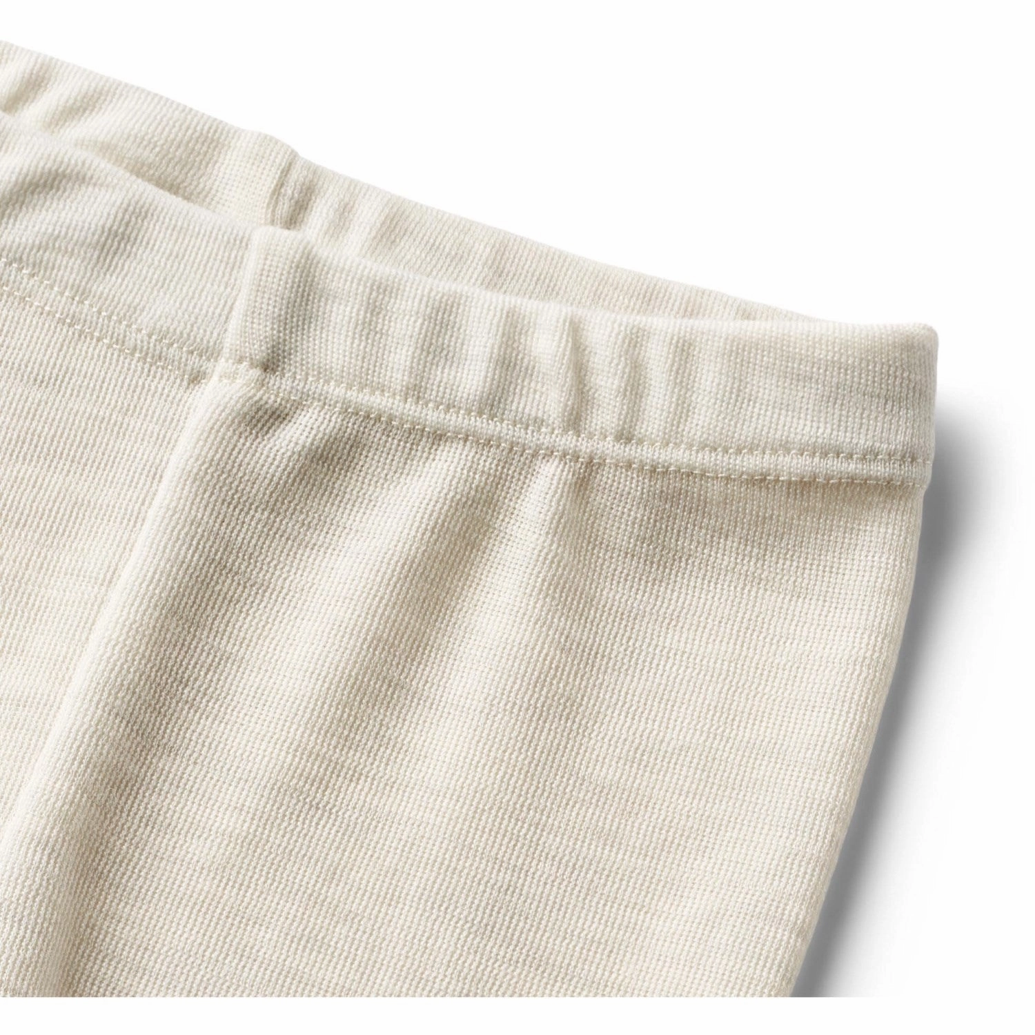 Sporty Comfort Wear No Bind Wheat Eggshell Melange Wool Leggings Agi