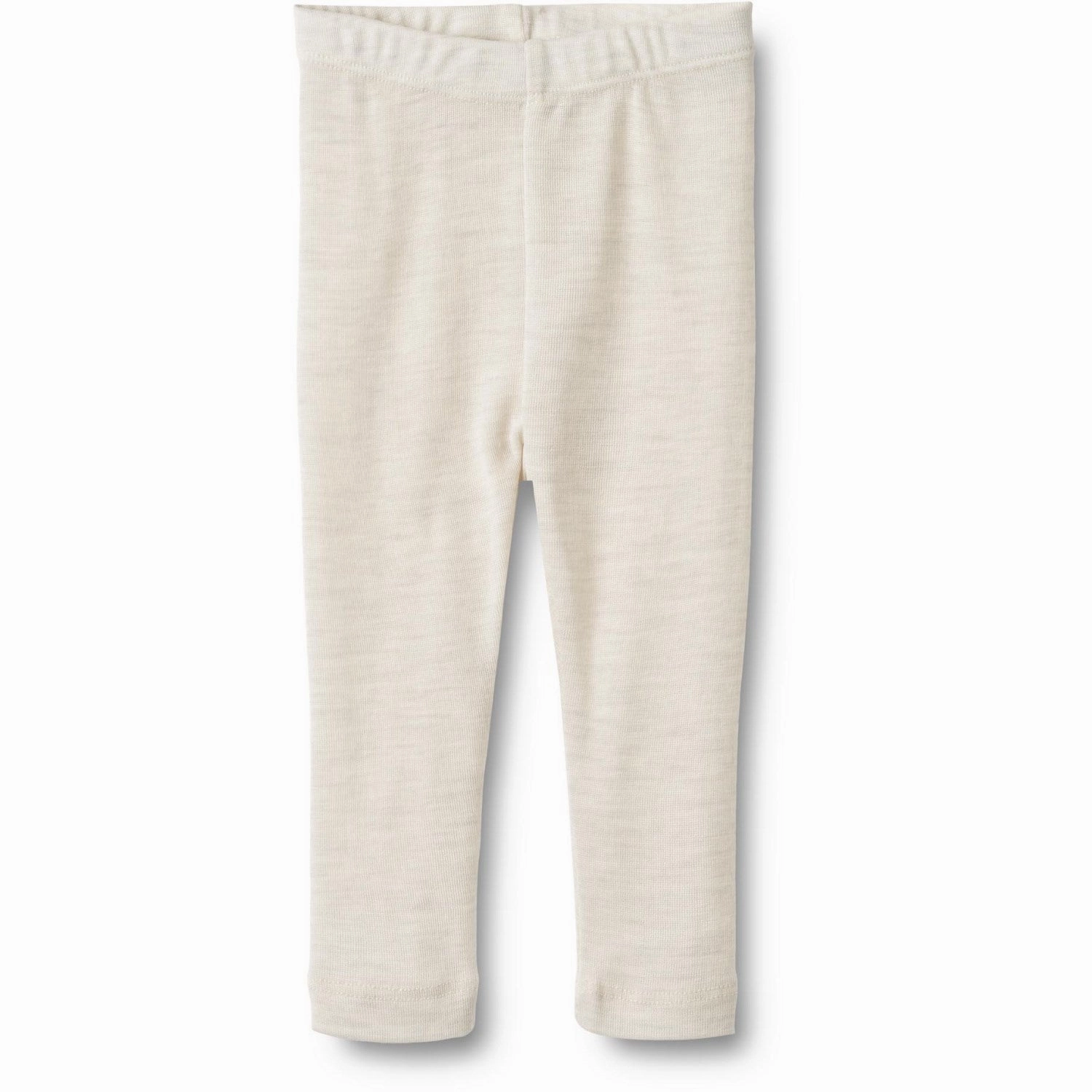 Urban Commuter City Walk Durable Elastic Wheat Eggshell Melange Wool Leggings Agi