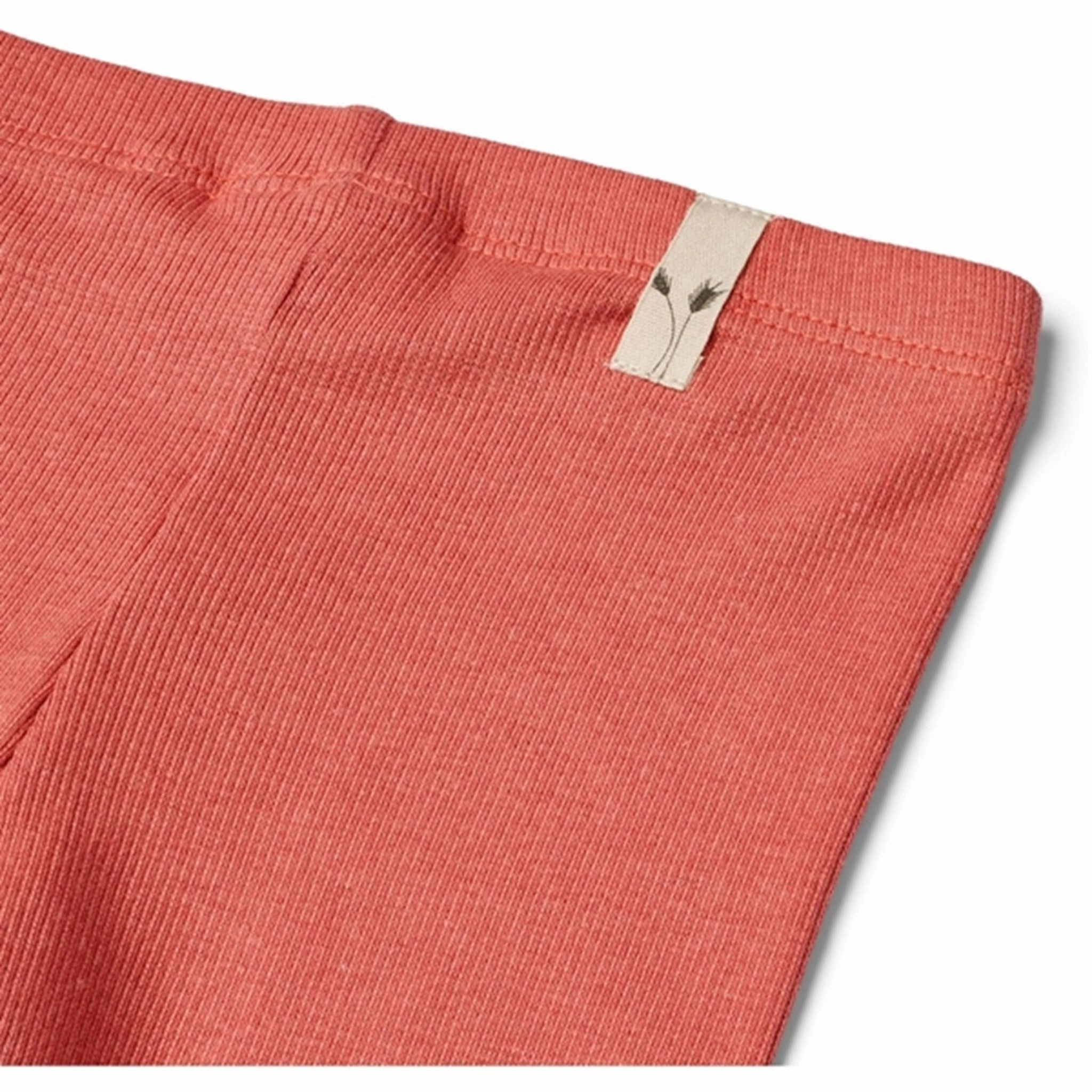 Wheat Faded Rose Rib Leggings Maddy Active Comfort