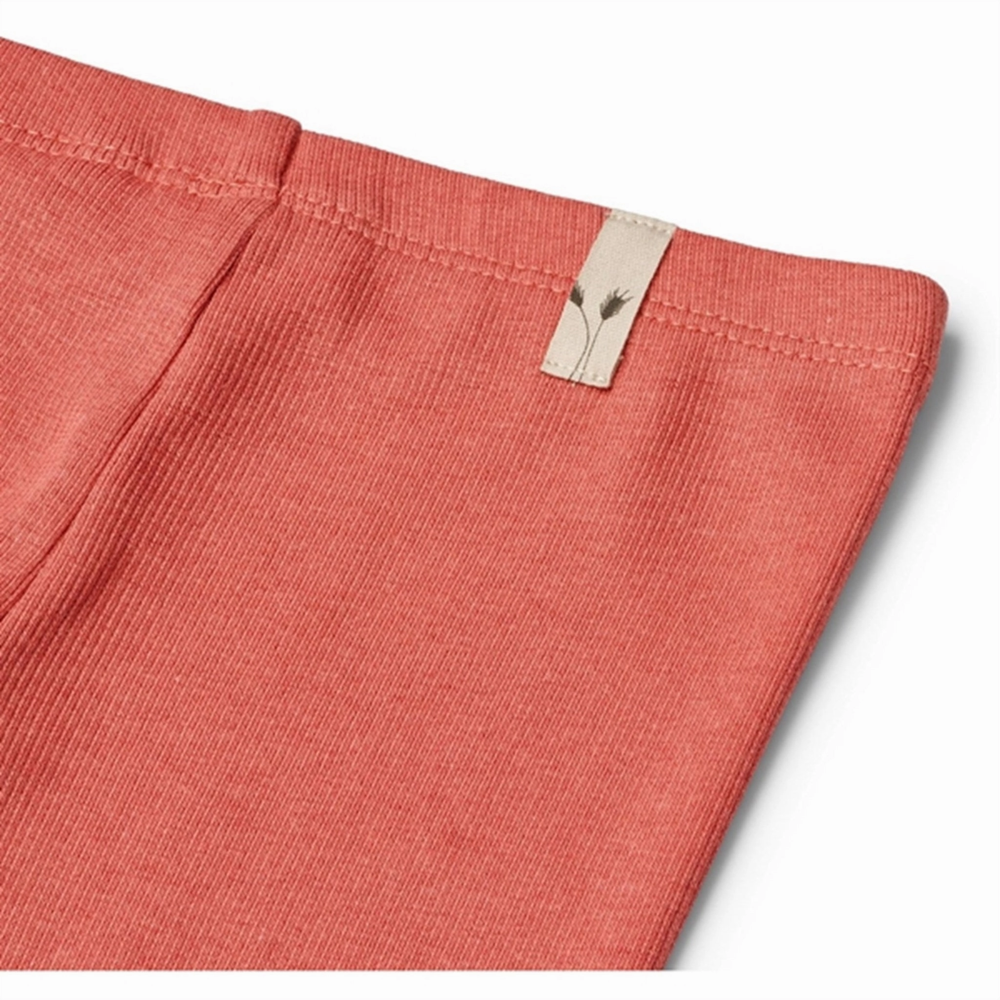 Non-slip Fit All Around Wheat Faded Rose Rib Leggings Maddy