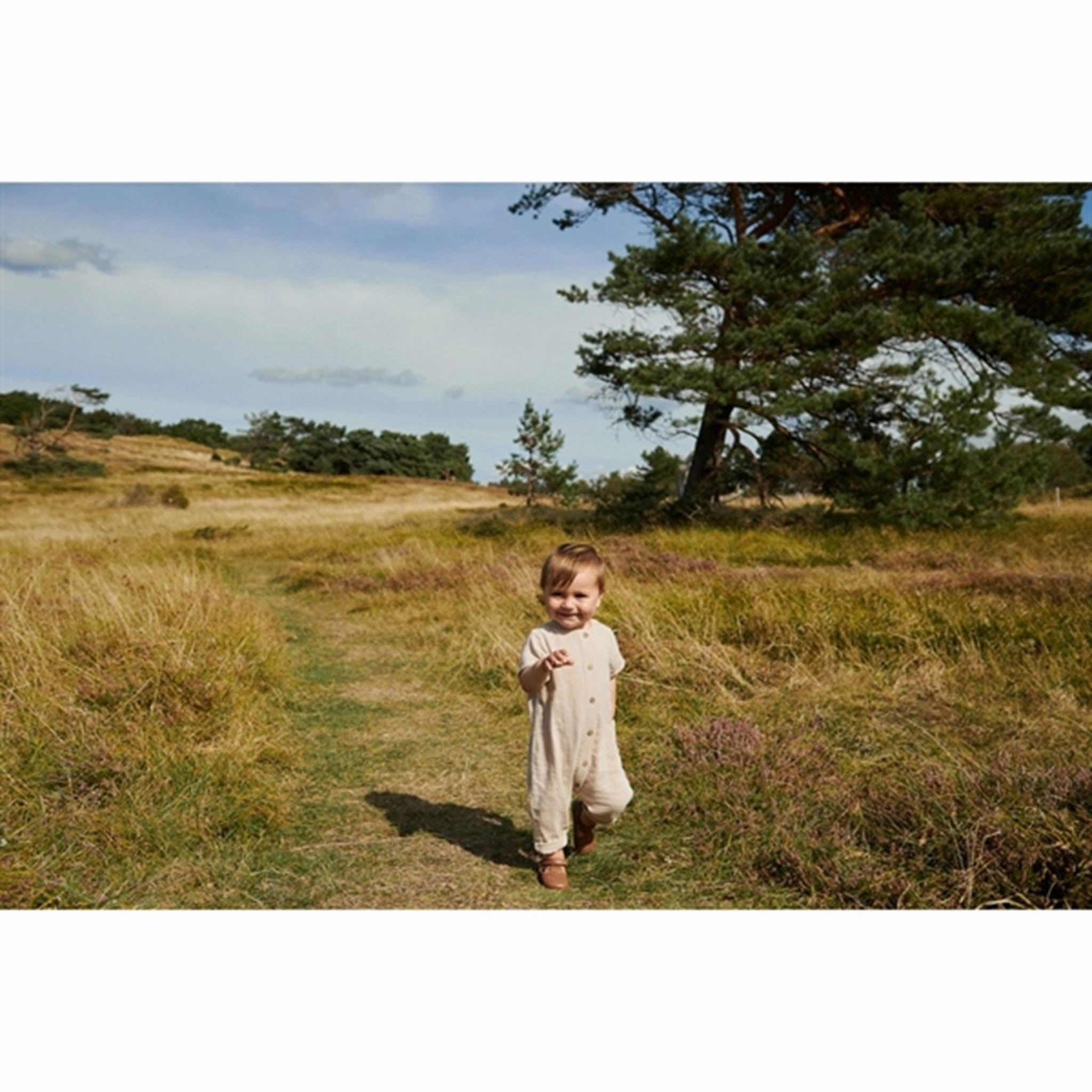 Elegant Sporty Wheat Fossil Alex Romper