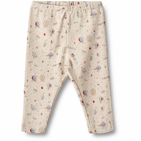 Wheat Fun Park Jersey Leggings Silas Durable Stitch All Ages