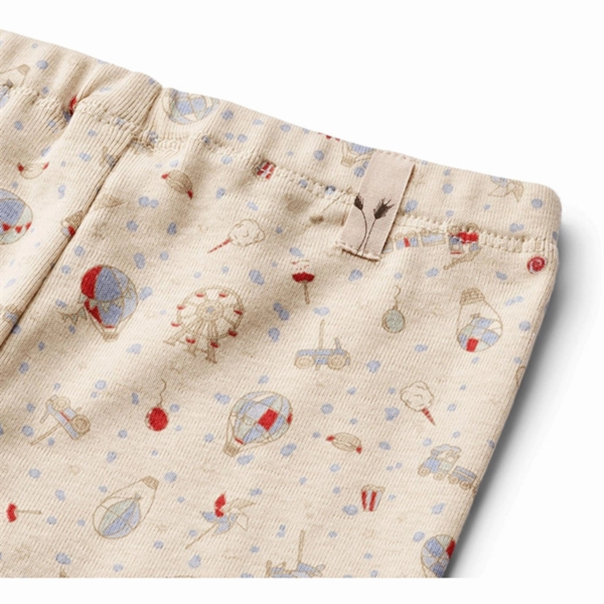 Flexible Movement Comfortable Shape Wheat Fun Park Jersey Leggings Silas