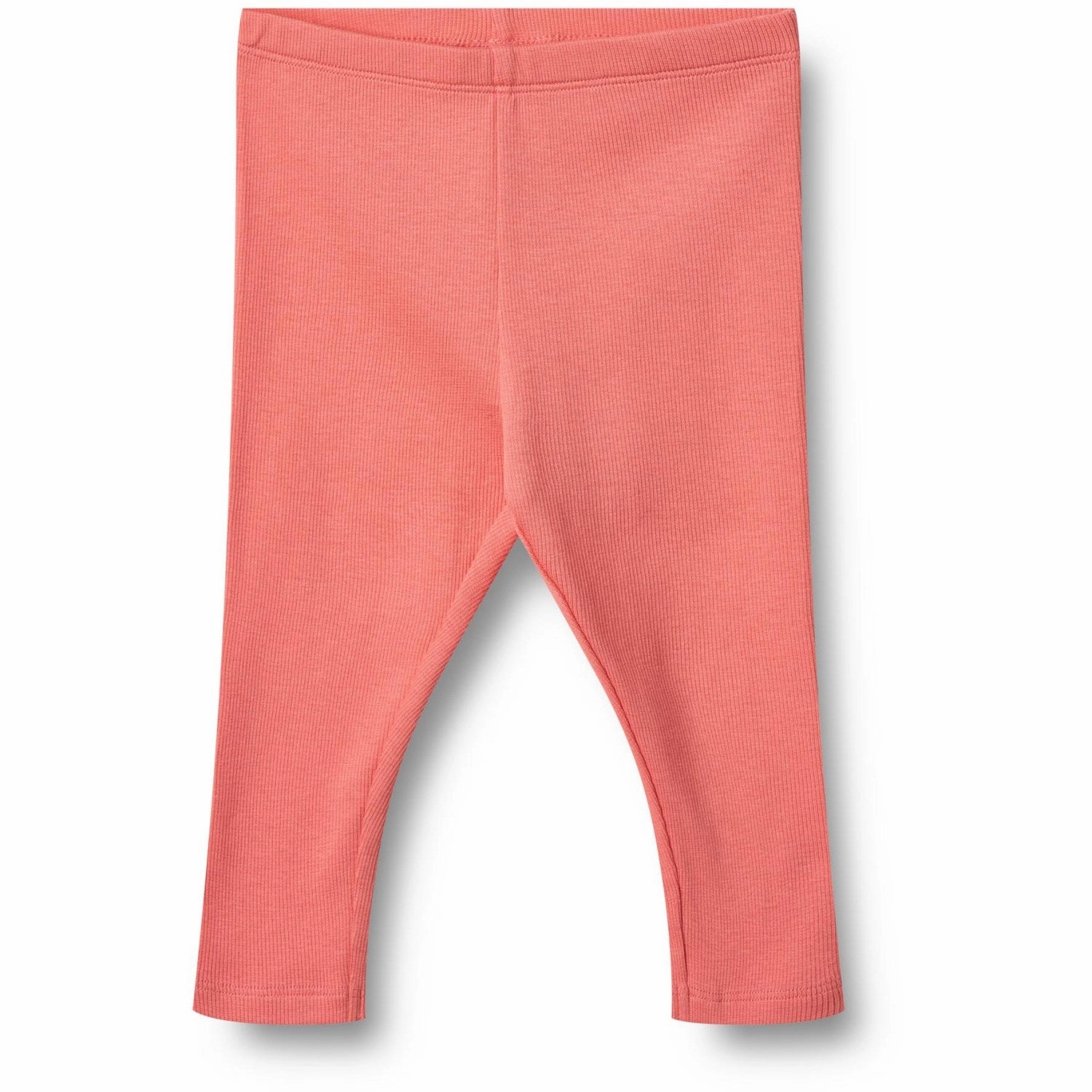 High Waist For Adults Wheat Light Coral Rib Leggings Maddy