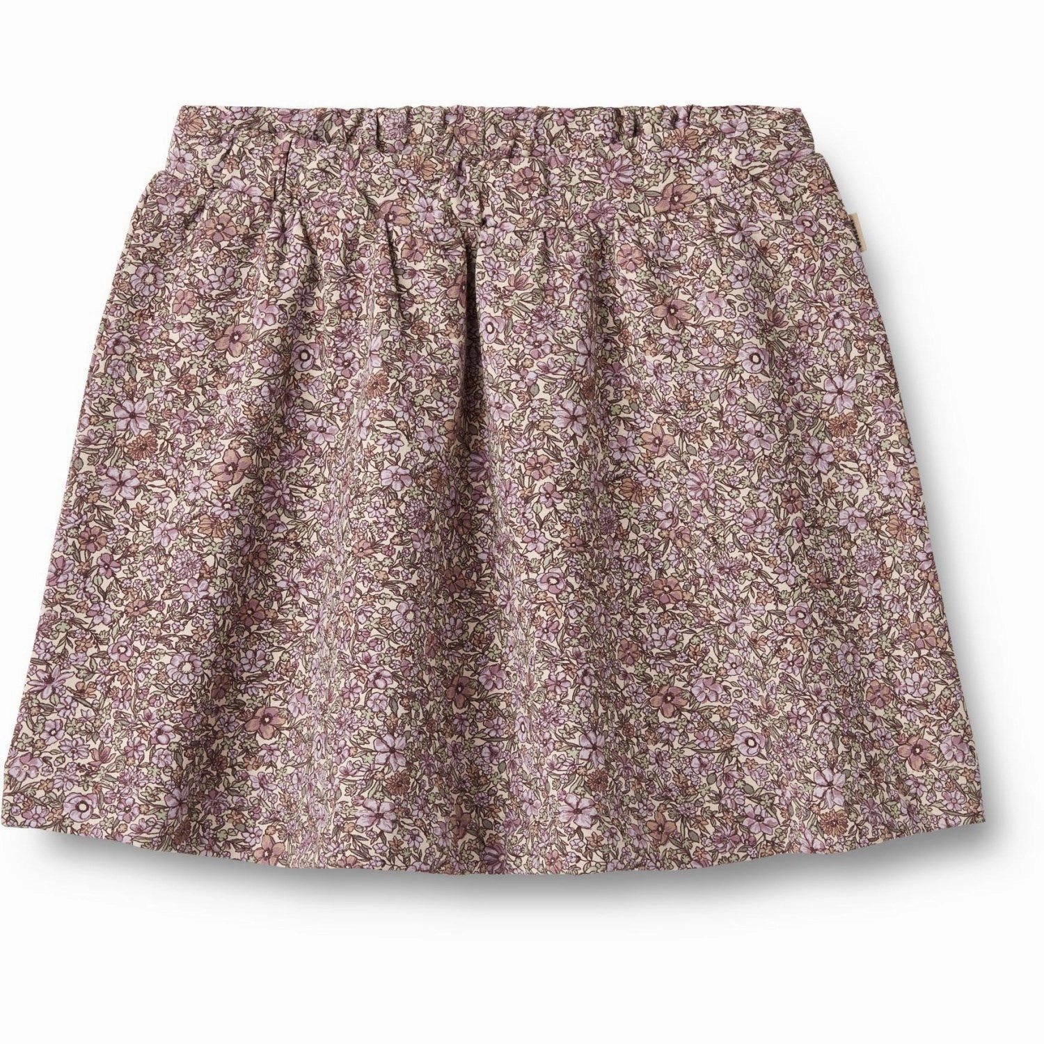 Wheat Lilac Flowers Sweat Skirt Manuella Media Feature Reinforced Pockets