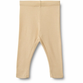 Wheat Macadamia Rib Leggings Maddy Non See Beginner Level