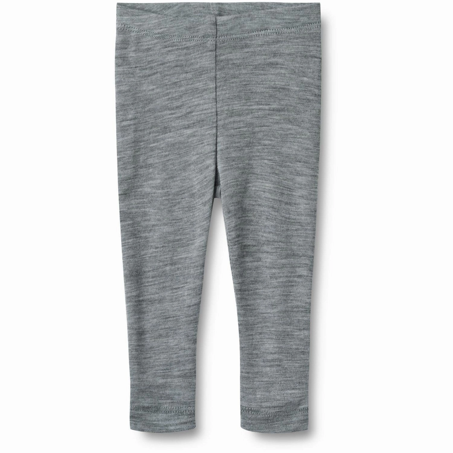 Fit Shape Wheat Melange Grey Wool Leggings Agi