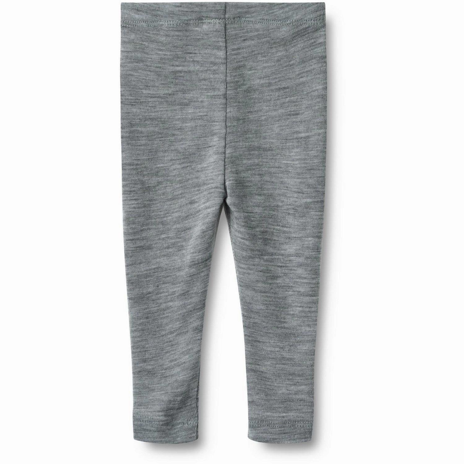 For Kids Stretch Fit Moisture Wicking Active Lifestyle Wheat Melange Grey Wool Leggings Agi