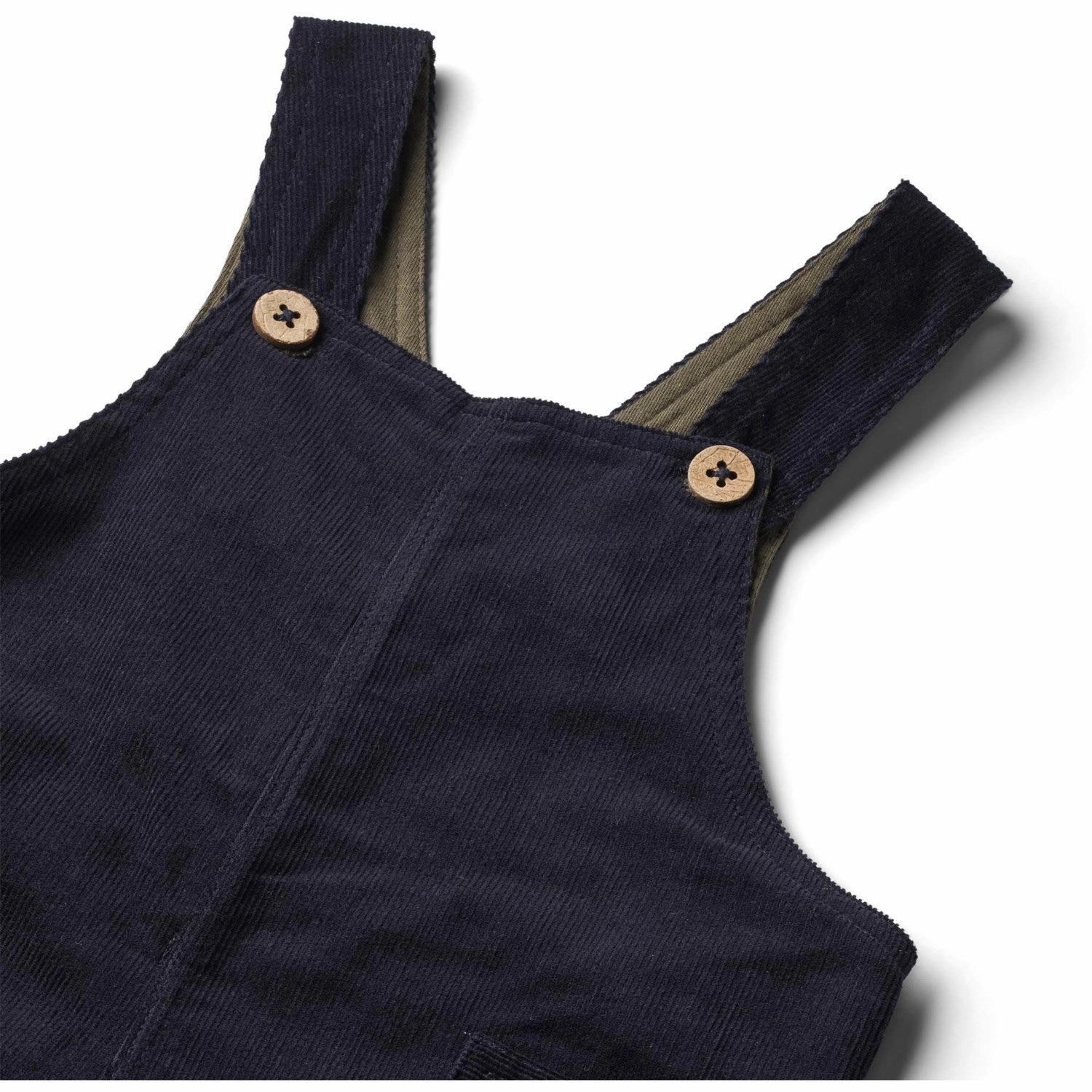 Stretch Motion Timeless Design Wheat Navy Overall Viggo