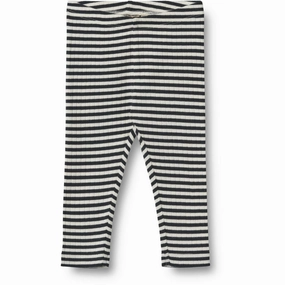 Outdoor Running Luxury Choice Wheat Navy Rib Stripe Jersey Leggings Jules