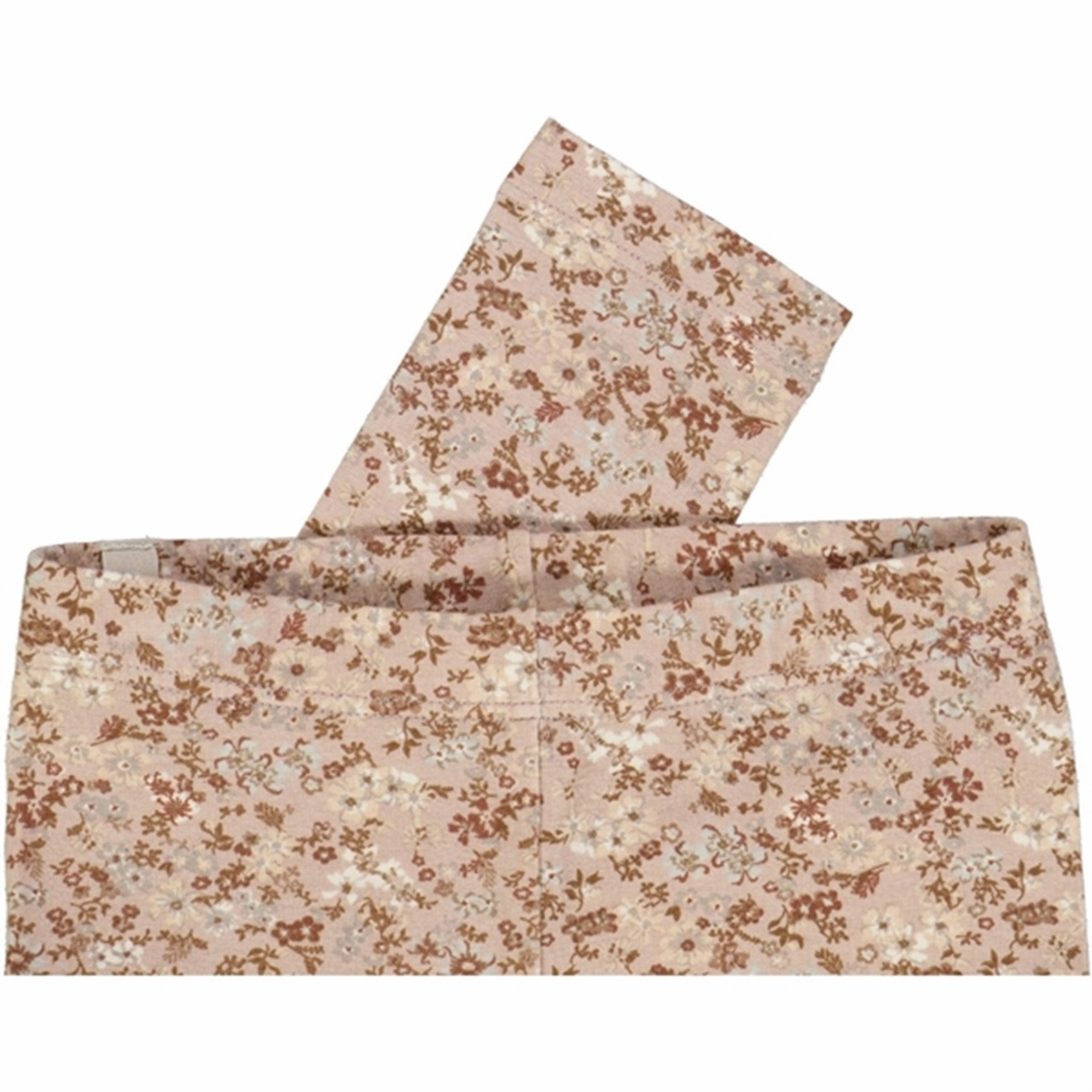 Fitness Mode Morning Jog Shape Retain Wheat Pale Lilac Flowers Jersey Leggings