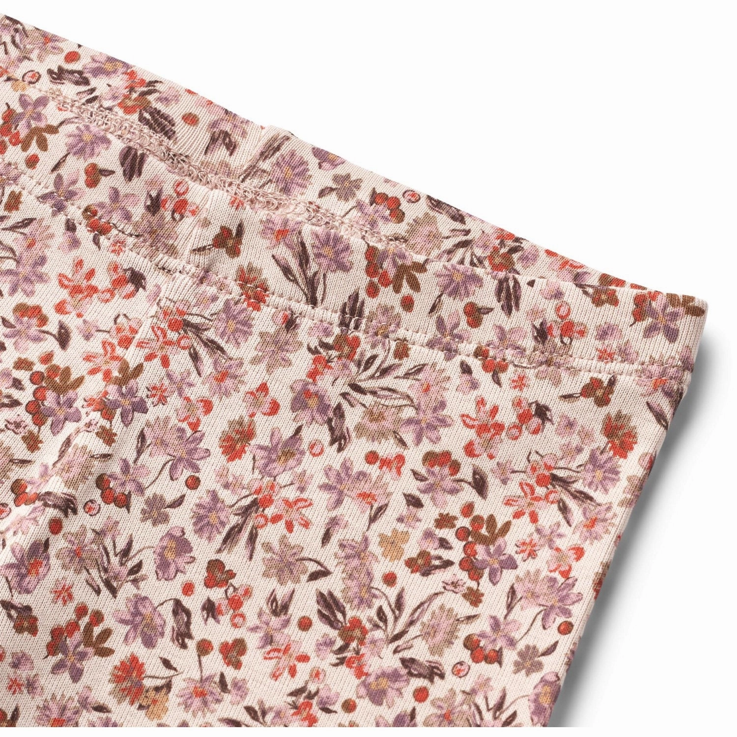 Wheat Pale Rose Flowers Leggings Jules All-Season Wear