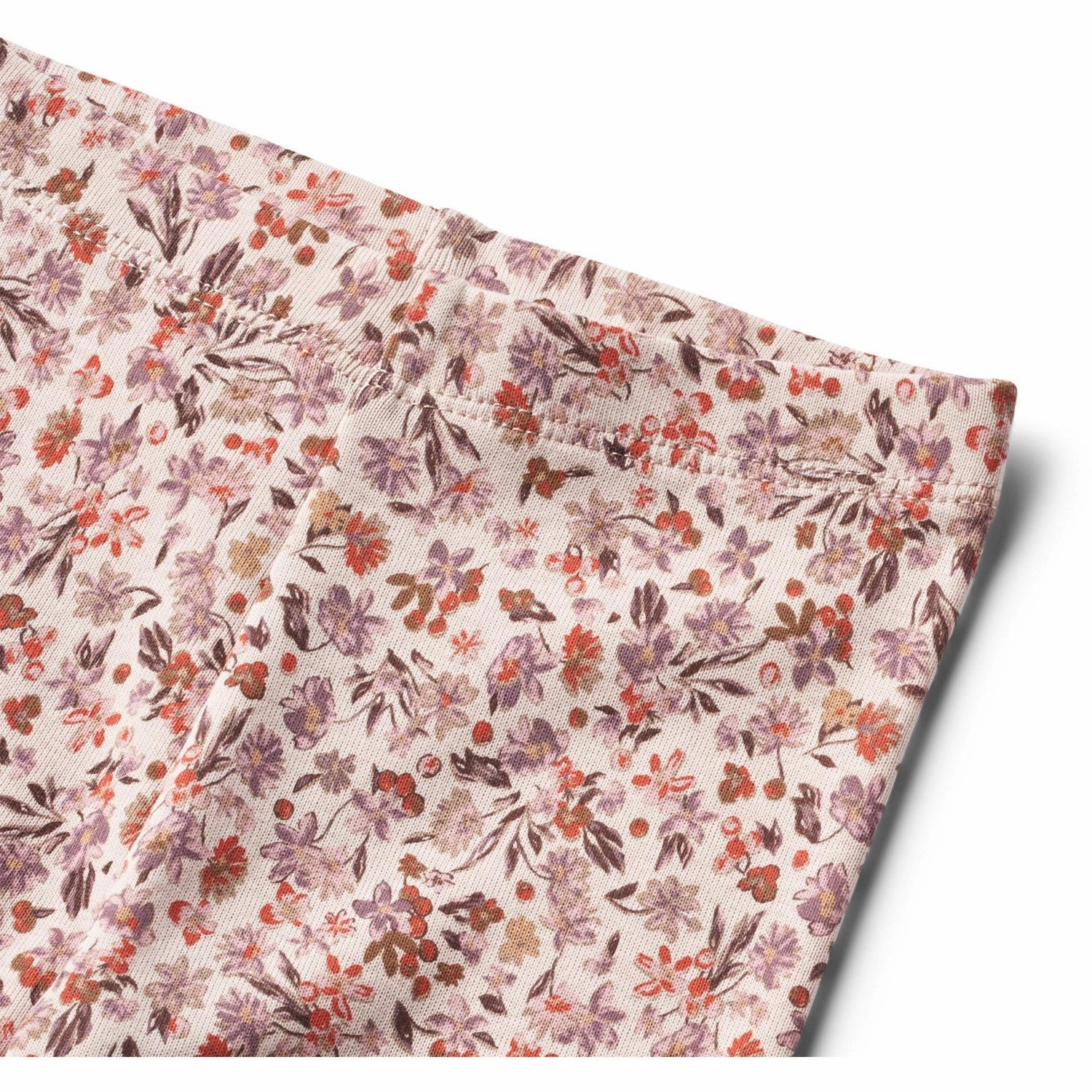 Lightweight Design Shape Support Wheat Pale Rose Flowers Leggings Jules