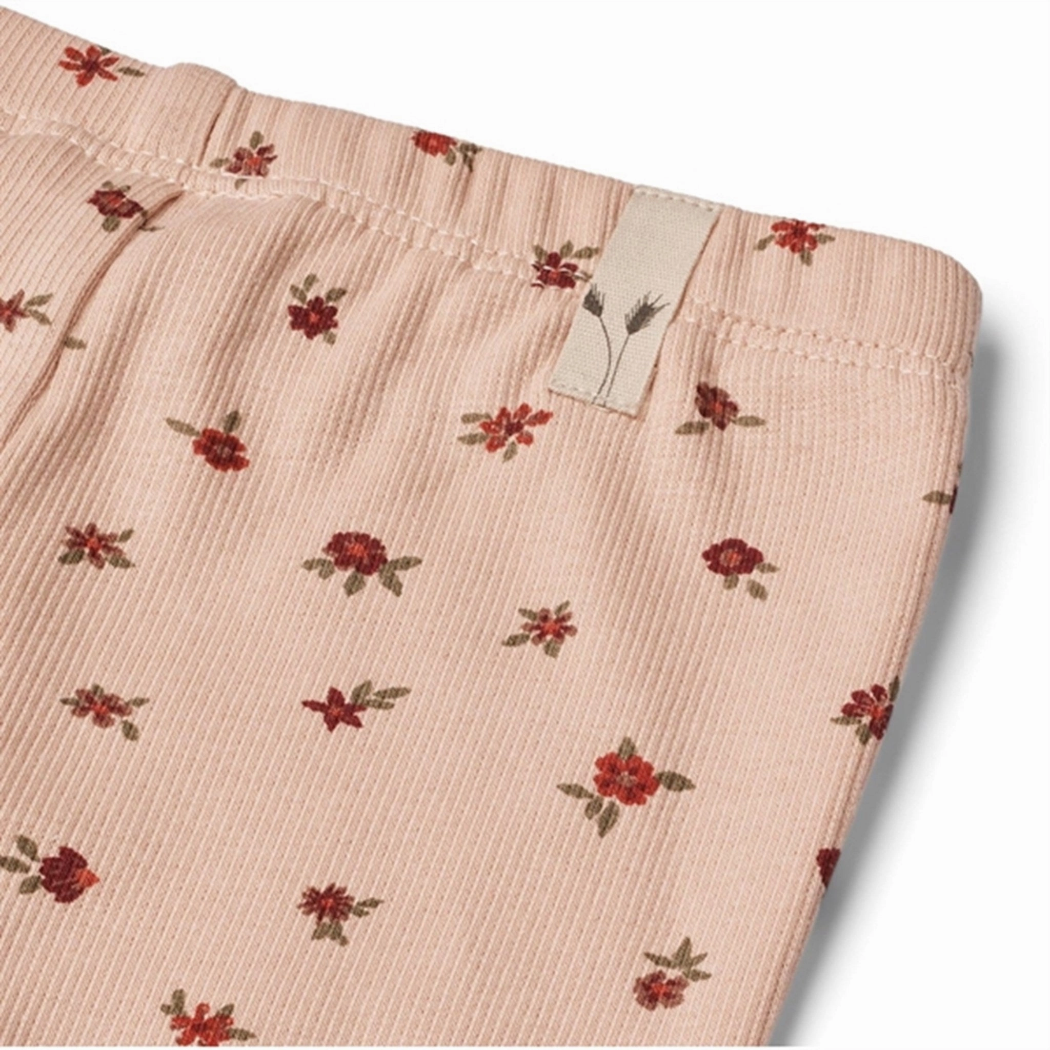 Wheat Pink Sand Flowers Jersey Leggings Jules No Pilling Classic Fitwear