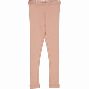 Compression wear Solid Color Wheat Rose Dawn Rib Leggings