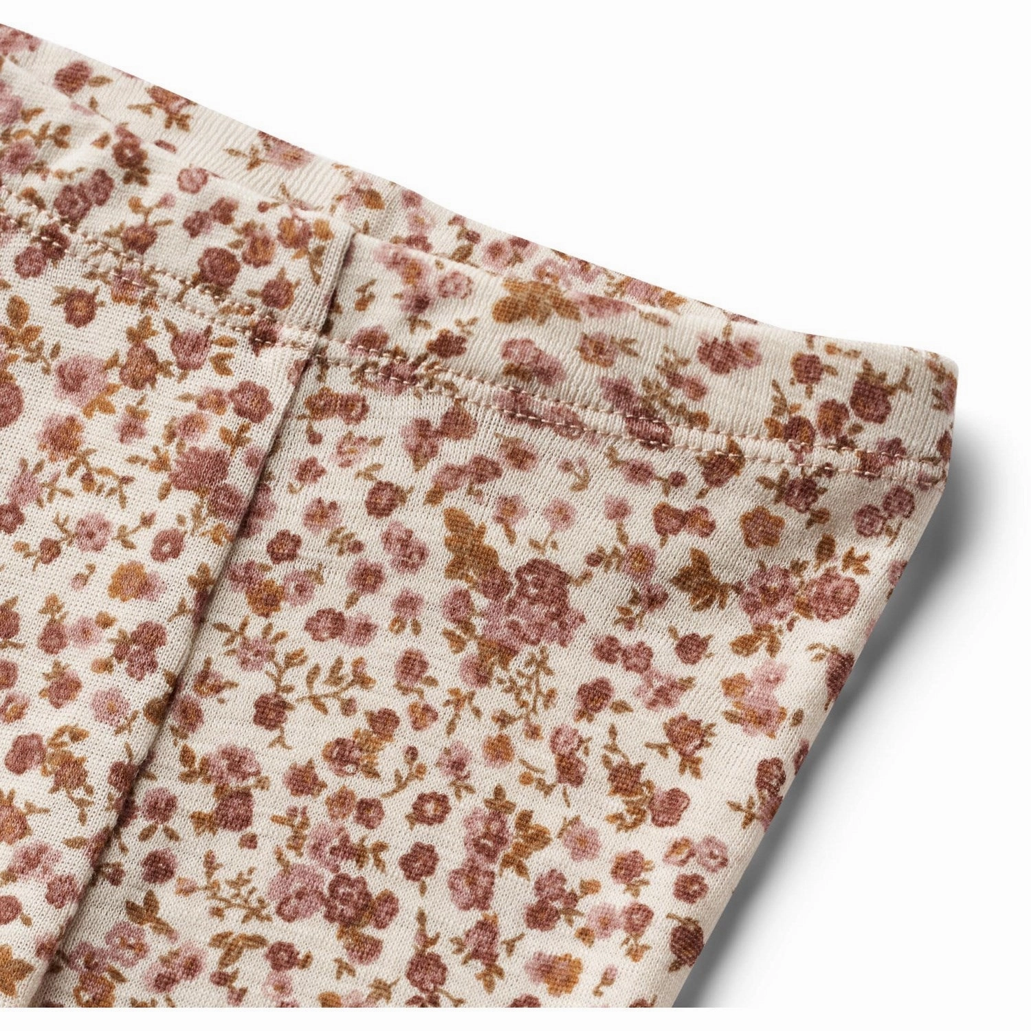 High Waist Casual Wearer Wheat Rose Flowers Wool Leggings Agi