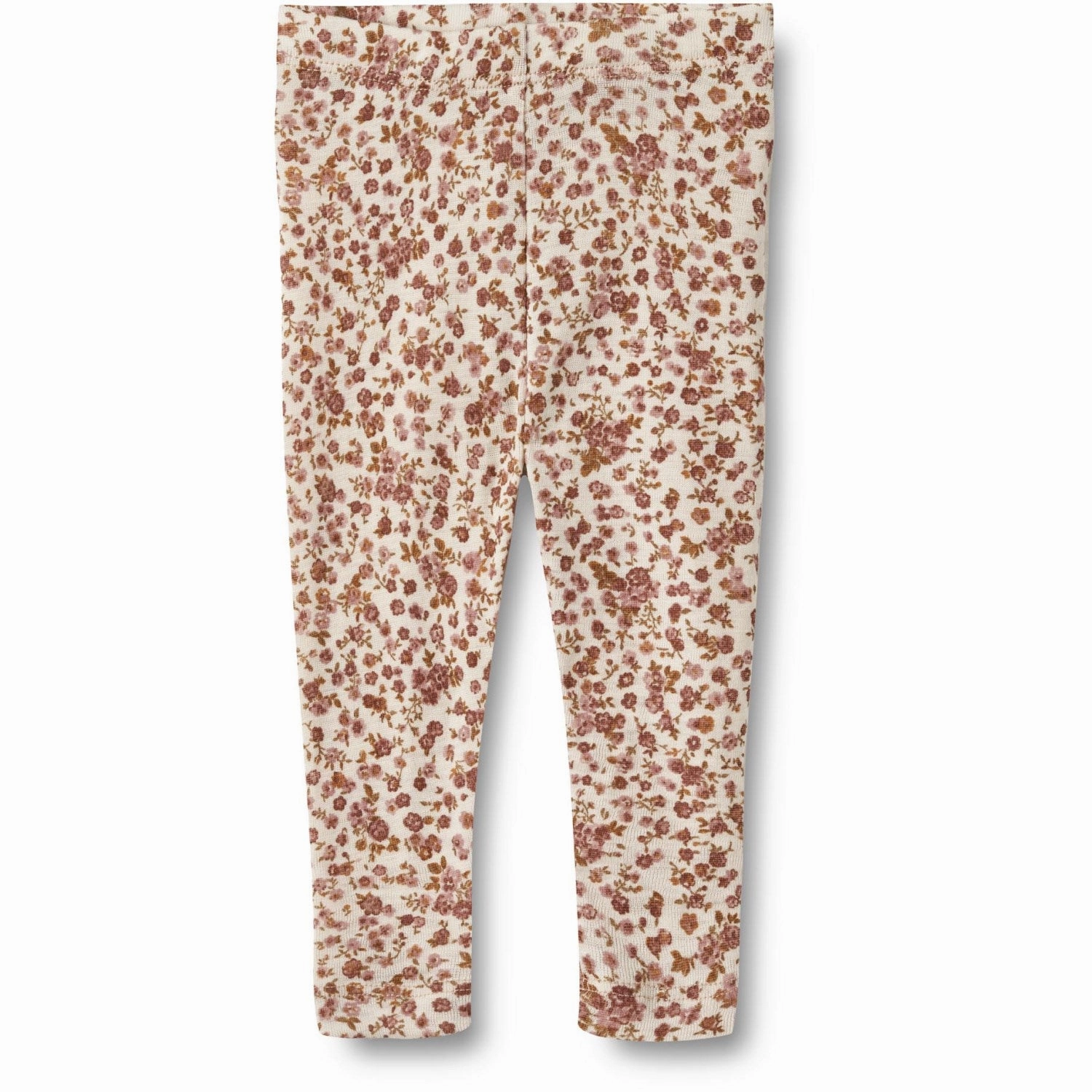 Slim Fit Home Lounge Wheat Rose Flowers Wool Leggings Agi