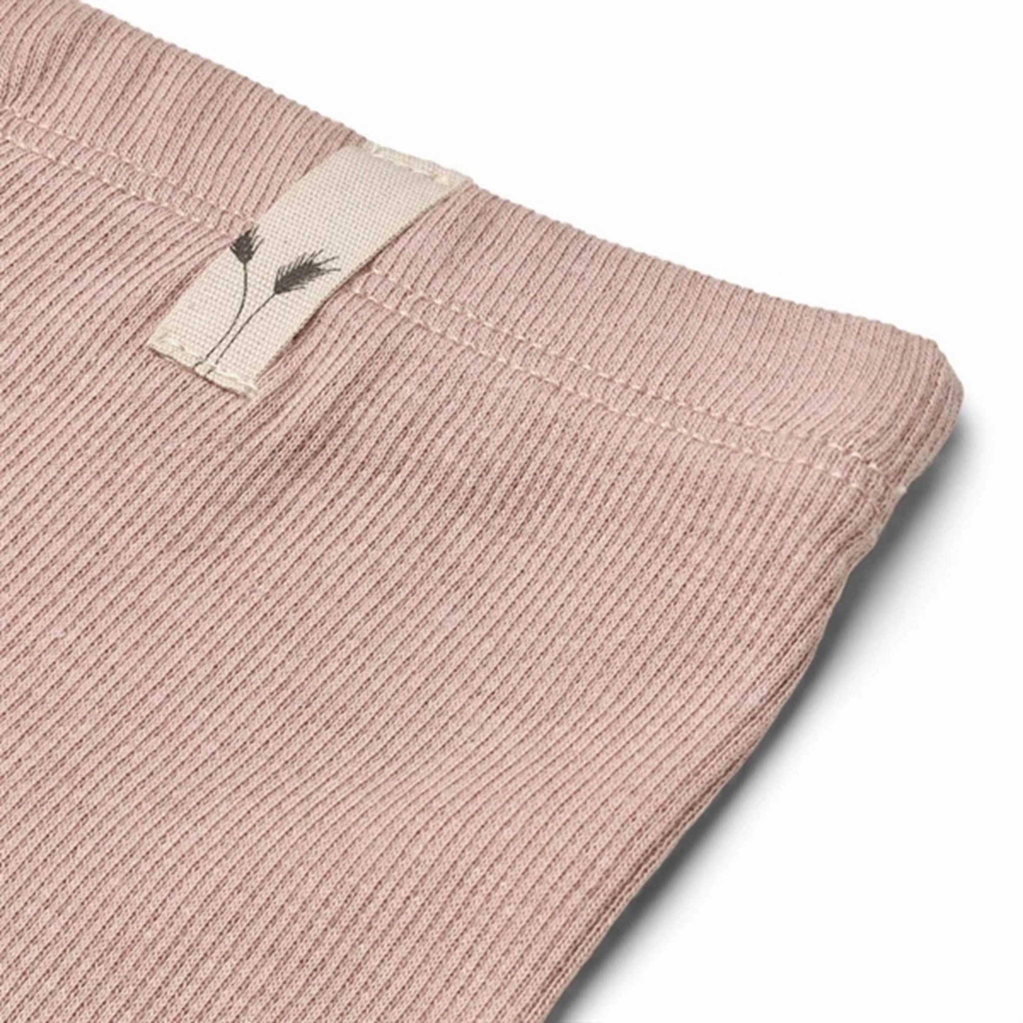 Wheat Rose Rib Leggings Daily Style