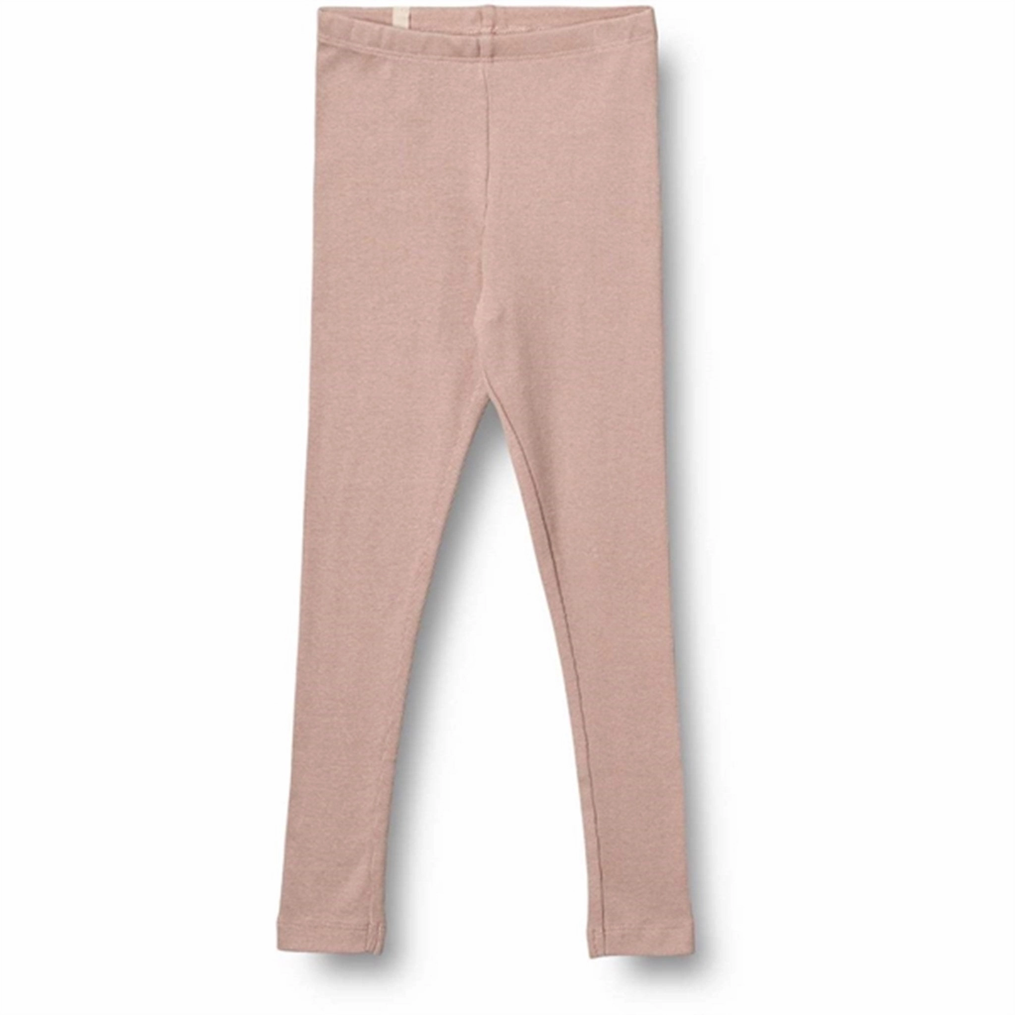 Wheat Rose Rib Leggings Breathable Waist slim fit