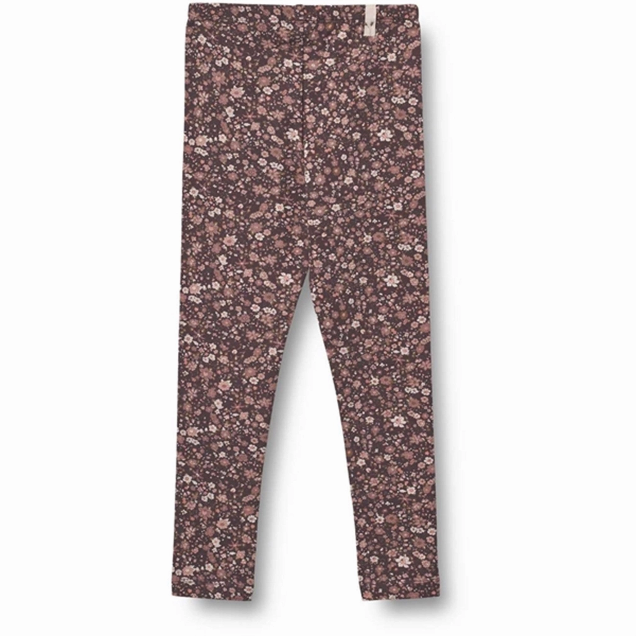 Wheat Soft Eggplant Meadow Jersey Leggings Eco Friendly Blend