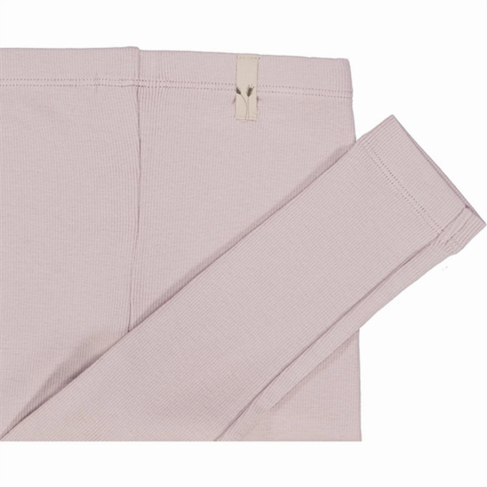 Wheat Soft Lilac Rib Leggings Pro Athlete Mesh Panel Sculpted Fit