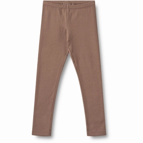Wheat Toffee Brown Jersey Legggings Jules Casual Layers