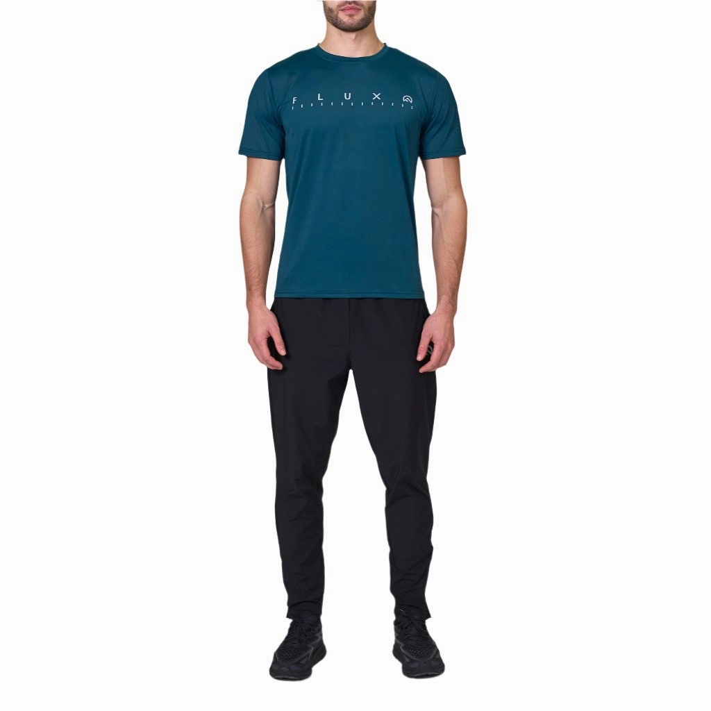 Flux Graphic Logo T-Shirt Men Soft Touch Fabric