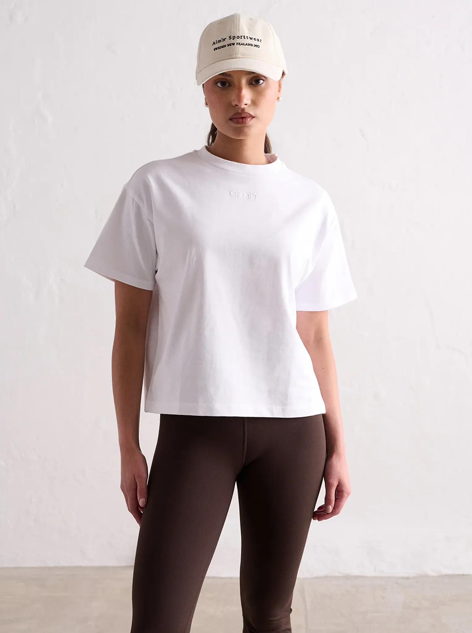 Trendy Wearable White Boxy T-Shirt