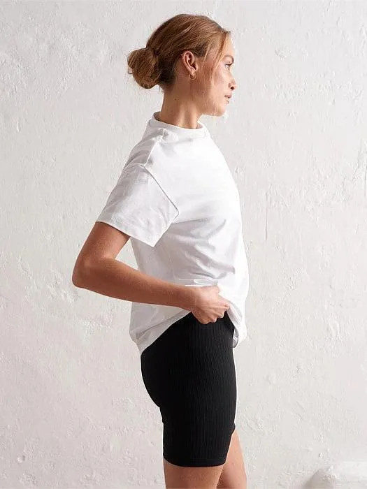 White Boyfriend T-Shirt Fashion-Forward