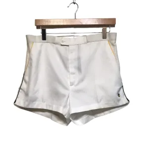 White Button Shorts (Size L) Tight Fit
