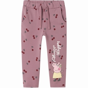 Name It Elderberry Damma Peppa Pig Sweatpants NonChafing Edge Binding