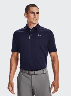 UA Tech Polo Fuzz Free Surface Easy-to-Match