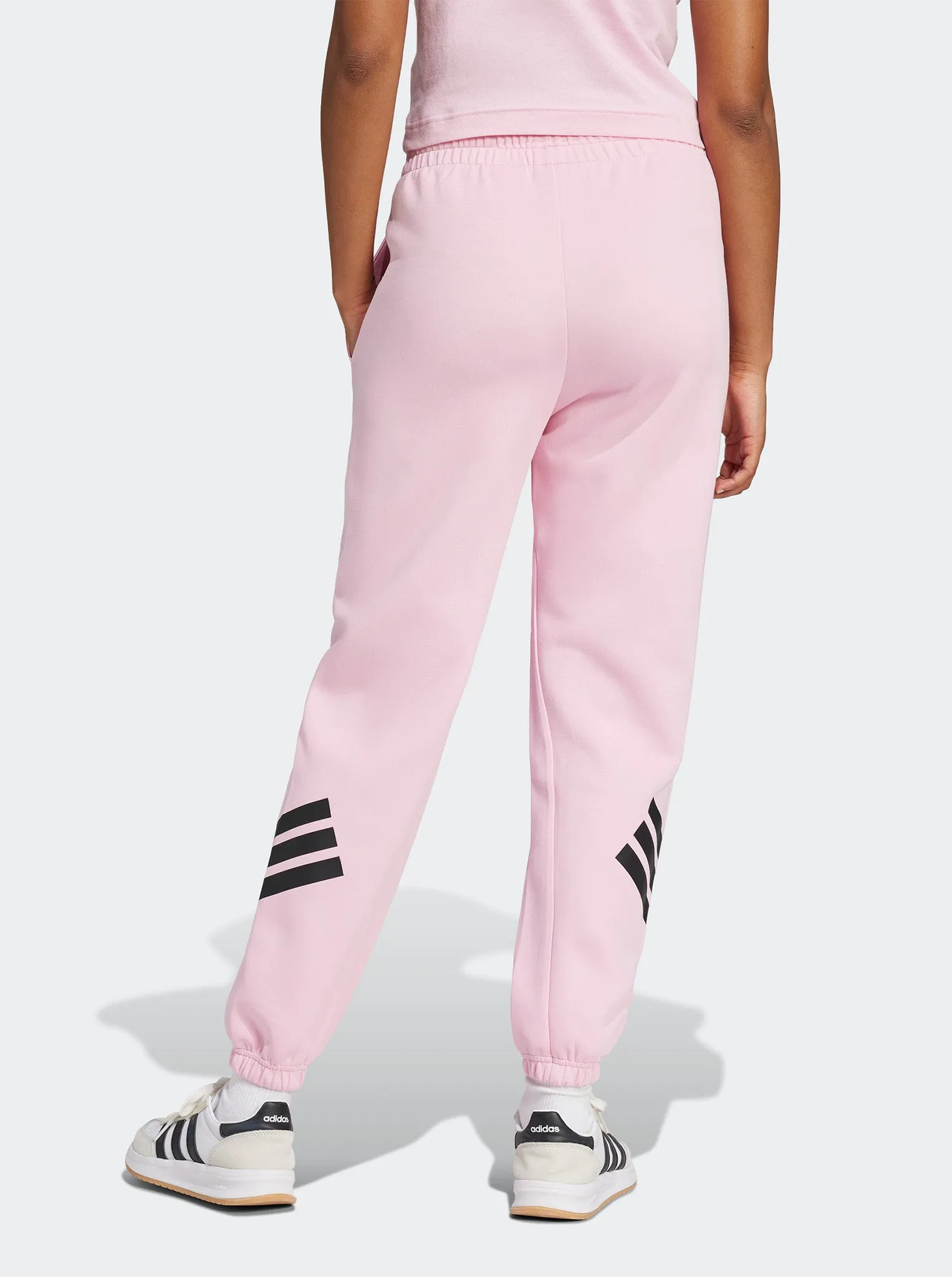 Plaid detail Future Icons 3-Stripes Tracksuit Bottoms