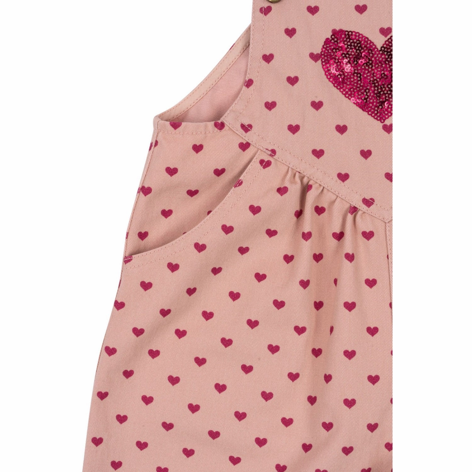 Konges Sl?jd Berry Coeur Nola Sequin Overalls GOTS Corduroy texture