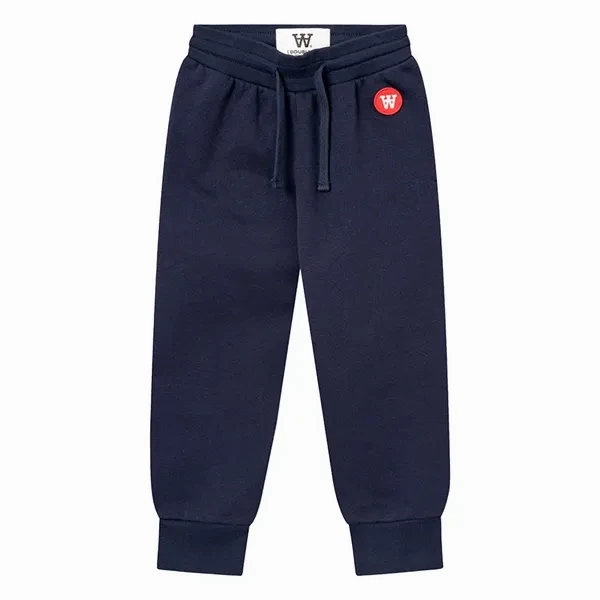 Wood Wood Navy Ran Sweatpants AntiSlip Grip