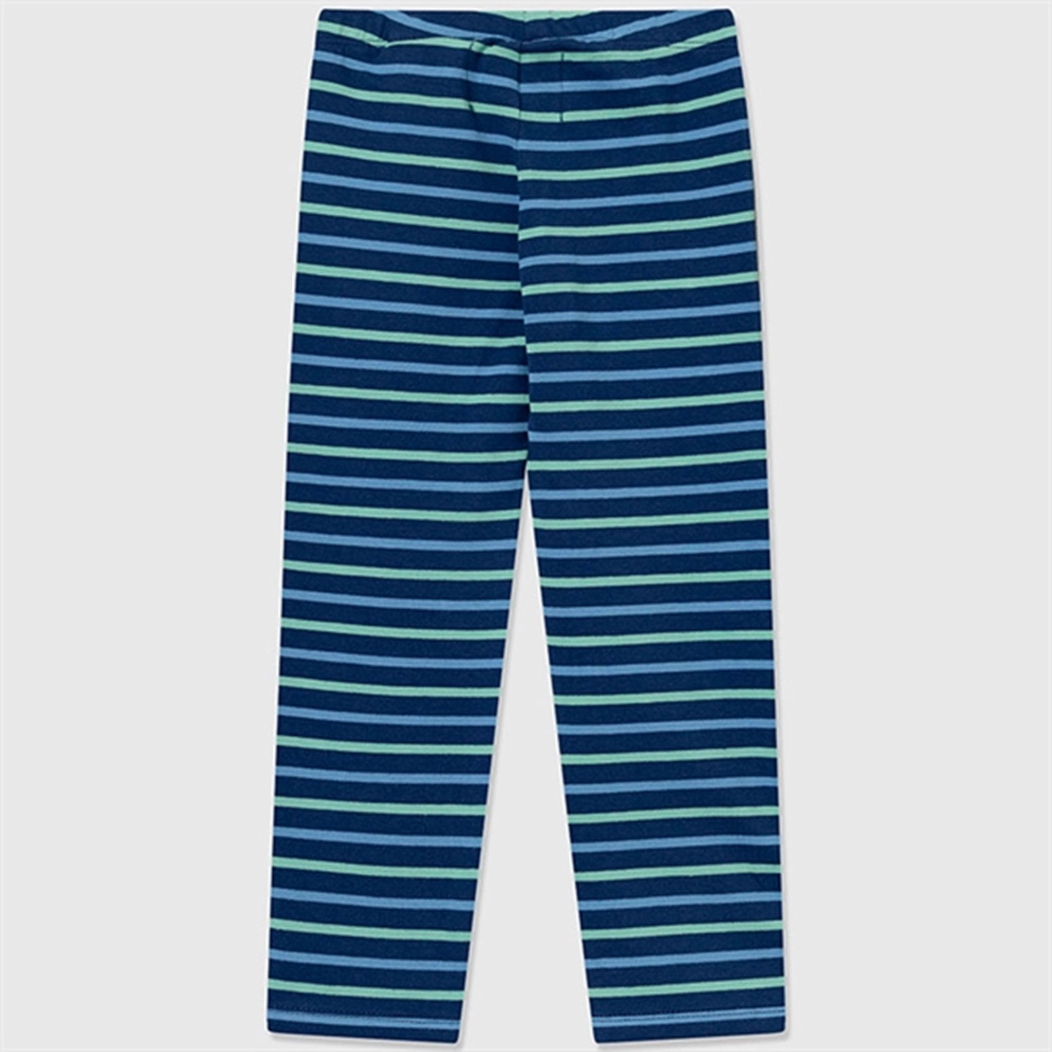 Comfortable fit Bonded Pockets Wood Wood Navy Stripes Ira Doggy Patch Leggings