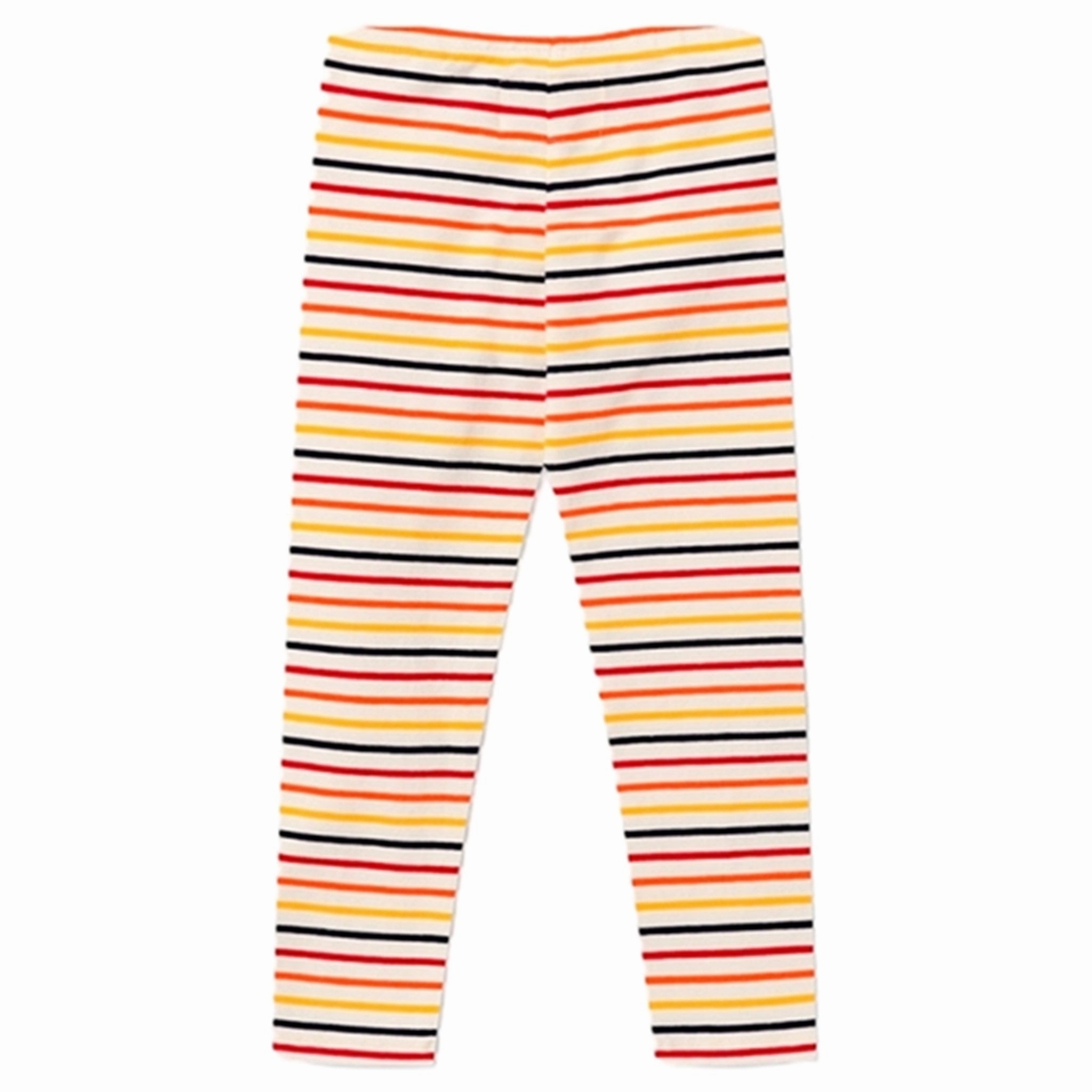 Wood Wood Off White Stripes Ira Leggings Sleek Active Fitness Lover Moisture Wicking