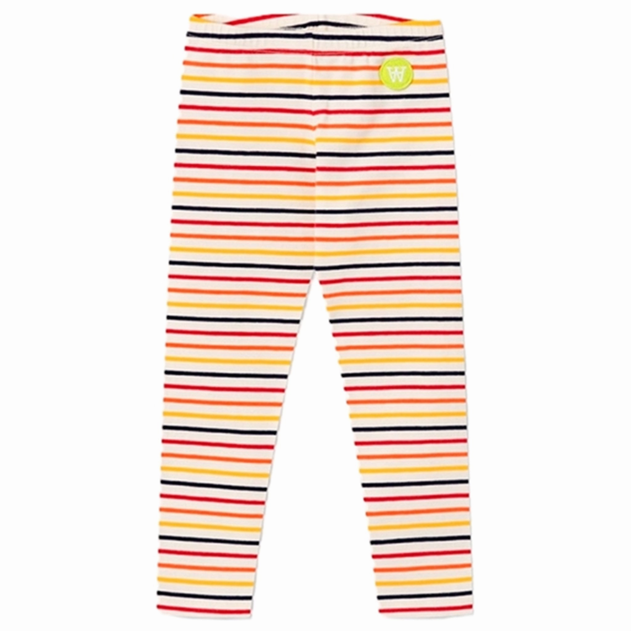 Eco Shopper Double Layer Thermal Warm Home Lounge Wood Wood Off White Stripes Ira Leggings