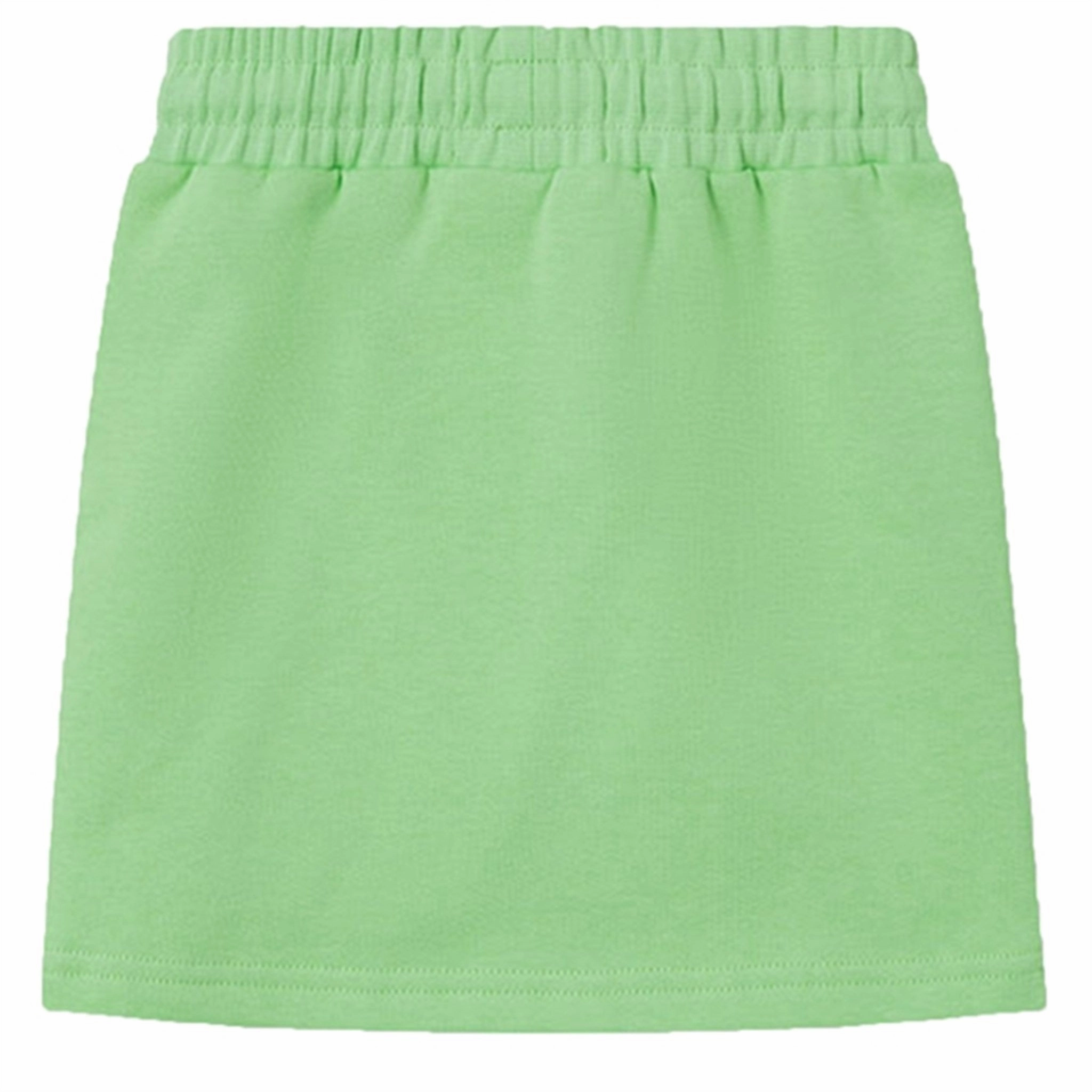 Wood Wood Pale Green Sky Skirt Airy Look